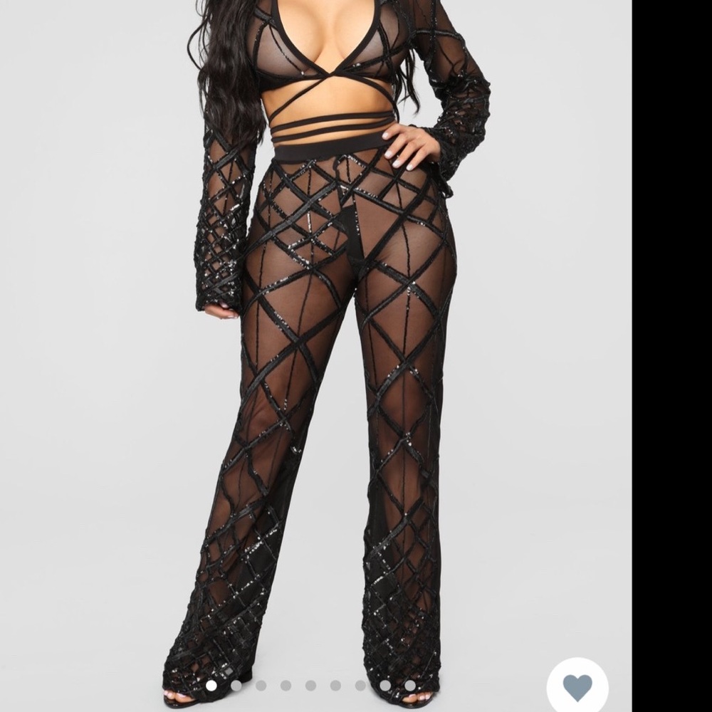 Black Two Piece Set